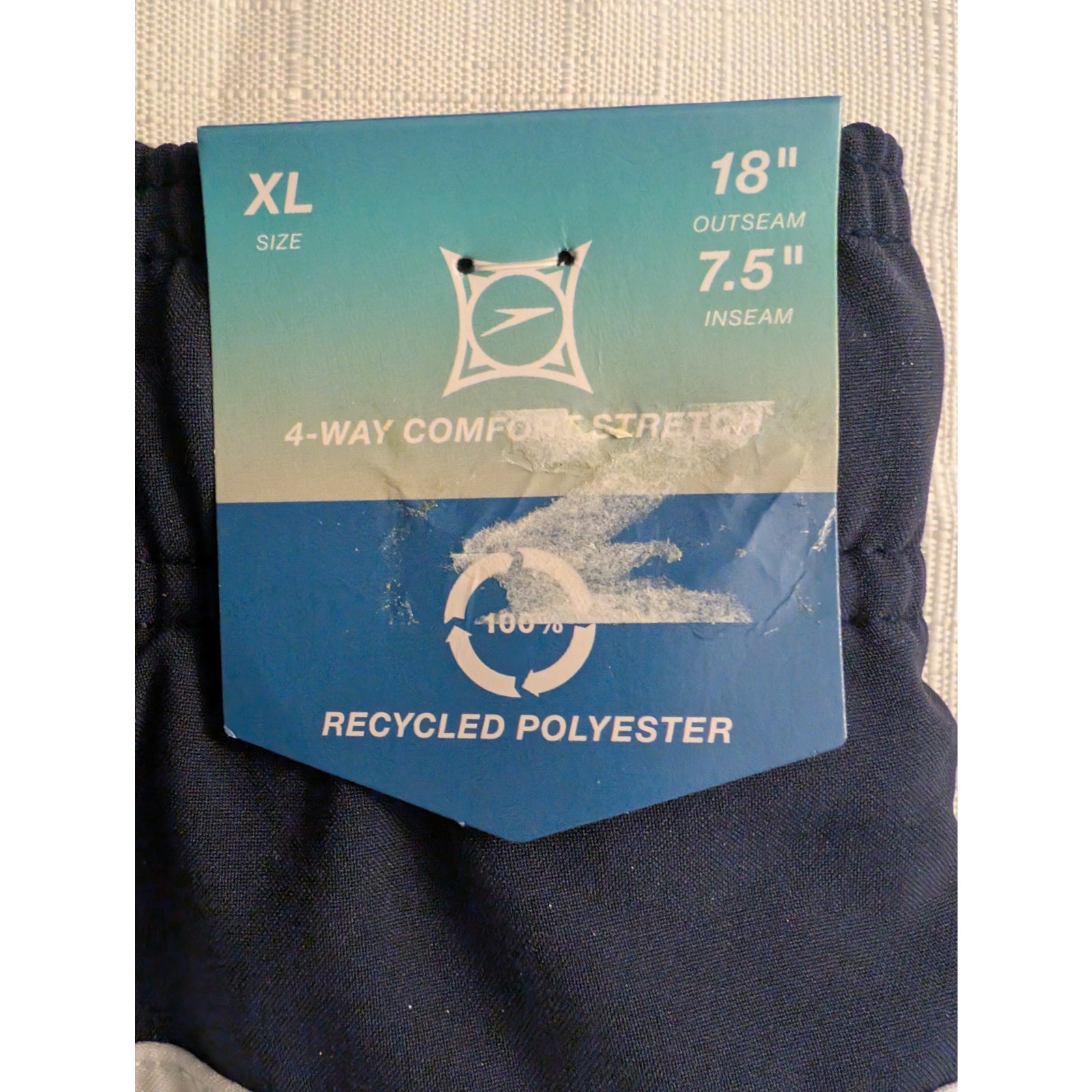 Speedo Grey & Blue Mens Shorts Xl — image 8 of 8